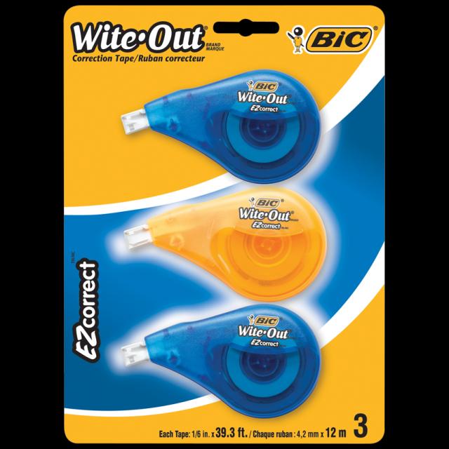 Ruban correcteur Wite-Out® Ezcorrect® de Bic®